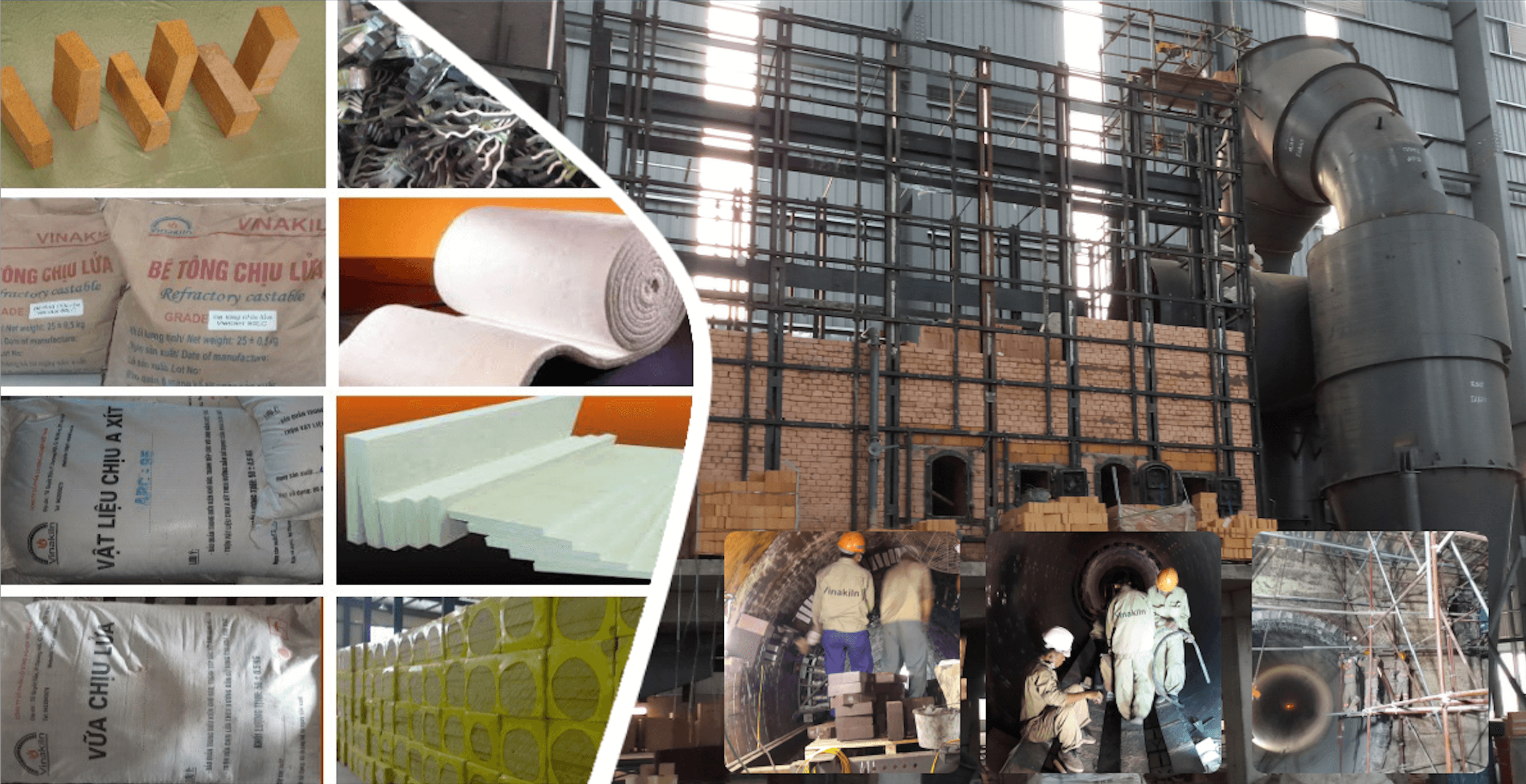 Vinakiln - Bê Tông ARC 95, Vữa ARM 95 & Bột Amiăng: Top Sản Phẩm Chịu Nhiệt 2025